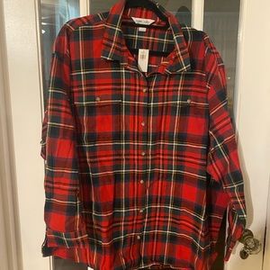 Women’s plus size flannel